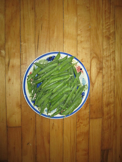 PeasOnPlate