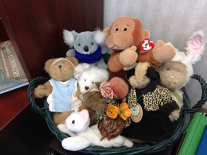 In a back corner and hidden from the casual visitor